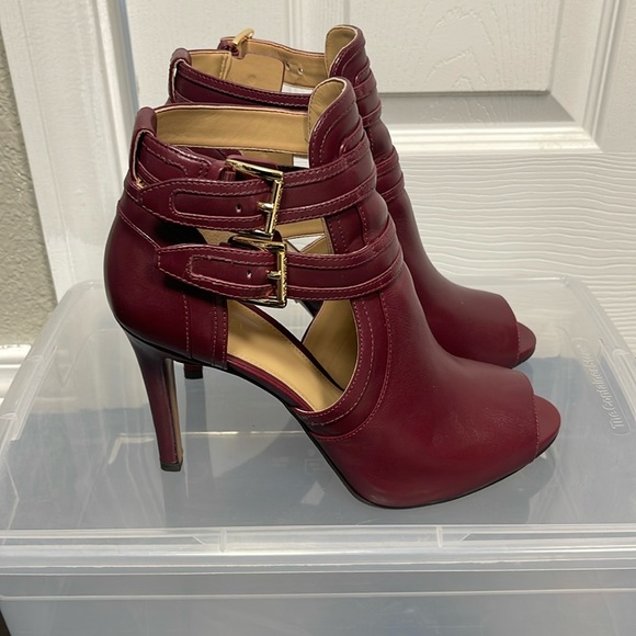 michael kors blaze denim bootie